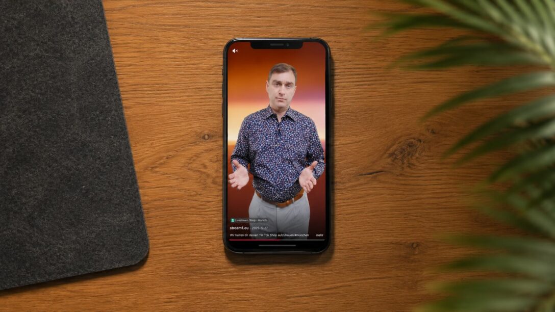 Beim Vertical Streaming werden Kamerabilder, Grafiken und Regie konsequent für das 9:16-Format entwickelt.